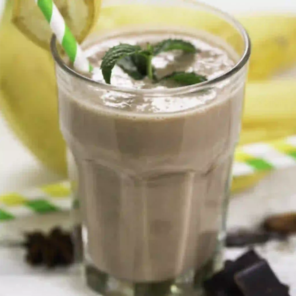 Easy Banana Chocolate Smoothie (Creamy Ceremonial Cacao Recipe) 8 Banana Chocolate Smoothie